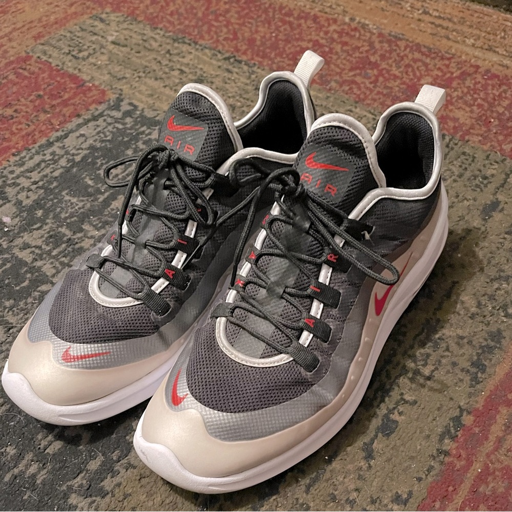 Nike Air Max Axis
“Black Sport Red Platinum” Mens Size 12US/11UK/EUR46